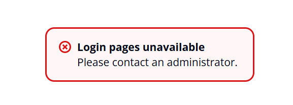 login-pages-unavailable